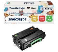 Compatible for Xerox 106R02307 Toner Cartridge Work for Xerox Phaser 3320 Printers, with Chip, High Yield 21000 Pages, High-Definition Printing (1 Pack Black)