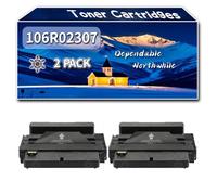 Compatible for Xerox 106R02307 Toner Cartridges, Work for Xerox Phaser 3320 Printers, Toner Cartridges (2-Pack Black)