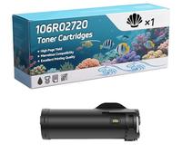 Compatible for Xerox 106R02720 Toner Cartridges, Work for Xerox Phaser 3610 3610DN WorkCentre 3615 3615DN Printers, Toner Cartridges (1 Pack Black)