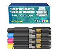Compatible for Xerox 106R03737 106R03738 106R03739 106R03740 Toner Cartridge, Work with C7020 C7025 C7030 Printer,Reliability Longevity (BYMC 4 pcs)