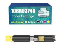 Compatible for Xerox 106R03737 106R03738 106R03739 106R03740 Toner Cartridge, Work with C7020 C7025 C7030 Printer,Reliability Longevity (Yellow)