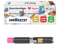 Compatible for Xerox 106R03737 Toner Cartridges Work for Xerox VersaLink C7030D C7030S C7030T Printers, with Chip, High Yield 33600 Pages, High-Definition Printing (1 Pack Magenta)