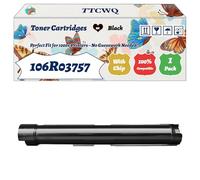 Compatible for Xerox 106R03757 Toner Cartridges Work for Xerox VersaLink C7000 C7000DN C7000N Printers, with Chip, High Yield 20700 Pages, High-Definition Printing (1 Pack Black)