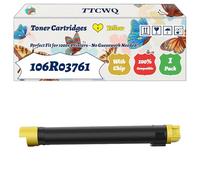 Compatible for Xerox 106R03761 Toner Cartridges Work for Xerox VersaLink C7000 C7000DN C7000N Printers, with Chip, High Yield 4000 Pages, High-Definition Printing (1 Pack Yellow)