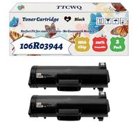 Compatible for Xerox 106R03944 Toner Cartridge Work for Xerox VersaLink B600 B605S B610 B615X B600DN B605X Printers, with Chip, High Yield 46700 Pages, High-Definition Printing (2-Pack Black)
