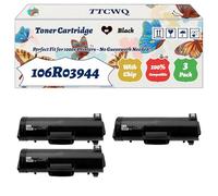 Compatible for Xerox 106R03944 Toner Cartridge Work for Xerox VersaLink B600 B605S B610 B615X B600DN B605X Printers, with Chip, High Yield 46700 Pages, High-Definition Printing (3 Pack Black)