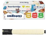 Compatible for Xerox 106R04053 106R04050 106R04051 106R04052 Toner Cartridge Work for Xerox VersaLink C8000 Printers, with Chip, High Yield 30900 Pages, High-Definition Printing (1 Pack Yellow)