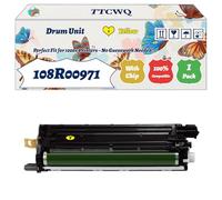 Compatible for Xerox 108R00971 Drum Unit Work for Xerox Phaser 6700 6700DN 6700DT 6700DX 6700N Printers, with Chip, High Yield 60000 Pages, High-Definition Printing (1 Pack Yellow)