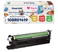 Compatible for Xerox 108R01419 Drum Unit Work for Xerox WorkCentre 6515n Phaser 6510dn Printers, with Chip, High Yield 48000 Pages, High-Definition Printing (1 Pack Magenta)
