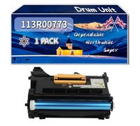 Compatible for Xerox 113R00773 Drum Unit, Work for Xerox WorkCentre 3655 3615 3615DN Phaser 3610DN Printers, Drum Unit (1 Pack Black)