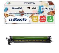 Compatible for Xerox 113R00780 Drum Unit Work for Xerox VersaLink C7020S C7020T C7025 Printers, with Chip, High Yield 209000 Pages, High-Definition Printing (1 Pack Black)