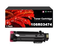 Compatible for Xerox 6510 Toner Cartridge, 2.5K Magenta | Compatible for Phaser 6510 6510N 6510DN 6510DNI for WorkCentre 6515 6515N 6515DN 6515DNI Printer, High Yield 2,500 Pages