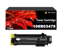 Compatible for Xerox 6510 Toner Cartridge, 2.5K Yellow | Compatible for Phaser 6510 6510N 6510DN 6510DNI for WorkCentre 6515 6515N 6515DN 6515DNI Printer, High Yield 2,500 Pages