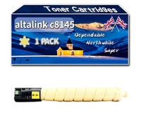 Compatible for Xerox altalink c8145 Toner Cartridges, Work for Xerox AltaLink C8130 C8135 C8170 C8145 C8155 C8235 C8245 C8255 Printers (1 Pack Yellow)