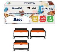Compatible for Xerox B205 Drum Unit Work for Xerox B205 MFP B210 B215 MFP Printers, with Chip, High Yield 10000 Pages, High-Definition Printing (3 Pack Black)