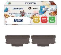 Compatible for Xerox B225 Drum Unit Work for Xerox B225 B230 B235 Printers, with Chip, High Yield 12000 Pages, High-Definition Printing (2-Pack Black)