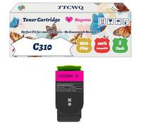 Compatible for Xerox C310 Toner Cartridge Work for Xerox C310 C315 Printers, with Chip, High Yield 8000 Pages, High-Definition Printing (1 Pack Magenta)