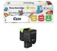 Compatible for Xerox C310 Toner Cartridge Work for Xerox C310 C315 Printers, with Chip, High Yield 9000 Pages, High-Definition Printing (1 Pack Yellow)