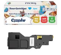 Compatible for Xerox C325dw Toner Cartridges Work for Xerox C325df C325dw Printers, with Chip, High Yield 7000 Pages, High-Definition Printing (1 Pack Cyan)