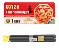 Compatible for Xerox C7120 VersaLink C7120 C7125 C7130 Toner Cartridges Printers, With Chip Large Capacity 41300 Pages (1 Pack Yellow)