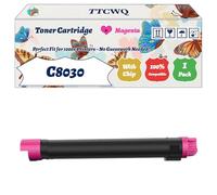 Compatible for Xerox C8030 Toner Cartridge Work for Xerox AltaLInk C8045F C8055 C8055F C8070 C8070F Printers, with Chip, High Yield 26000 Pages, High-Definition Printing (1 Pack Magenta)