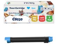 Compatible for Xerox C8030 Toner Cartridge Work for Xerox AltaLInk C8045F C8055 C8055F C8070 C8070F Printers, with Chip, High Yield 26000 Pages, High-Definition Printing (1 Pack Cyan)