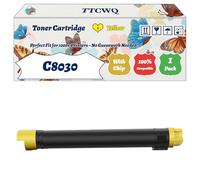 Compatible for Xerox C8030 Toner Cartridge Work for Xerox AltaLInk C8045F C8055 C8055F C8070 C8070F Printers, with Chip, High Yield 26000 Pages, High-Definition Printing (1 Pack Yellow)