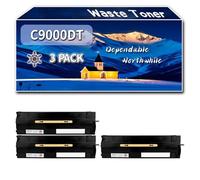 Compatible for Xerox C9000DT Waste Toner Container, Work for Xerox VersaLInk C8000DT VersaLInk C8000W VersaLInk C9000DT Printers, Waste Toner Container 108R01504 (3 Pack Black)