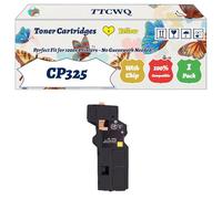 Compatible for Xerox CP325 Toner Cartridges Work for Xerox C325DF C325DW C325 Printers, with Chip, High Yield 6000 Pages, High-Definition Printing (1 Pack Yellow)
