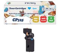 Compatible for Xerox CP325 Toner Cartridges Work for Xerox C325DF C325DW C325 Printers, with Chip, High Yield 6000 Pages, High-Definition Printing (1 Pack Cyan)