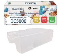 Compatible for Xerox DC5000 Waste Box Work for Xerox DocuColor 5000 5000AP Printers, with Chip, High Yield 50000 Pages, High-Definition Printing (1 Pack Black)