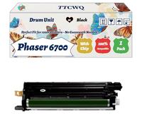 Compatible for Xerox Phaser 6700 Drum Unit Work for Xerox Phaser 6700 Phaser 6700DN Phaser 6700DT Phaser 6700DX Phaser Printers (1 Pack Black)