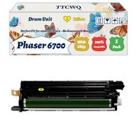 Compatible for Xerox Phaser 6700 Drum Unit Work for Xerox Phaser 6700 Phaser 6700DN Phaser 6700DT Phaser 6700DX Phaser Printers (1 Pack Yellow)