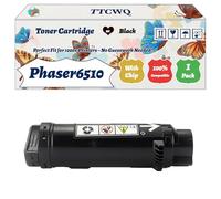 Compatible for Xerox Phaser6510 Toner Cartridge Work for Xerox Phaser 6510 WorkCentre 6515n Printers, with Chip, High Yield 3500 Pages, High-Definition Printing (1 Pack Black)