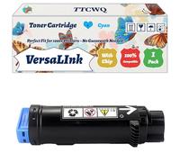 Compatible for Xerox VersaLInk C500 Toner Cartridge Work for Xerox VersaLInk C500 VersaLInk C500DN VersaLInk C500DNW VersaLInk Printers (1 Pack Cyan)