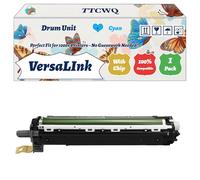 Compatible for Xerox VersaLInk C600 Drum Unit Work for Xerox VersaLink C600 C600DN C600N C605 C605X C605XL Printer, with Chip, High Yield 50000 Pages, High-Definition Printing (1 Pack Cyan)