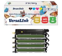 Compatible for Xerox VersaLInk C600 Drum Unit Work for Xerox VersaLink C600 C600DN C600N C605 C605X C605XL Printer, with Chip, High Yield 50000 Pages, High-Definition Printing (4-Pack BK/C/M/Y)