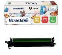 Compatible for Xerox VersaLInk C7120 Drum Unit Work for Xerox VersaLInk C7120 VersaLInk C7125 VersaLInk C7130 Printers, with Chip, High Yield 80000 Pages, High-Definition Printing (1 Pack Black)