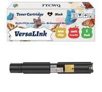 Compatible for Xerox VersaLInk C7120 Toner Cartridge Work for Xerox VersaLInk C7100 C7120 C7125 C7130 Printers, with Chip, High Yield 31000 Pages, High-Definition Printing (1 Pack Black)