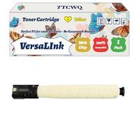 Compatible for Xerox VersaLInk C8000DT Toner Cartridge Work for Xerox VersaLInk C8000DT VersaLInk C8000W Printers, with Chip, High Yield 20900 Pages, High-Definition Printing (1 Pack Yellow)