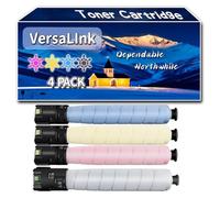 Compatible for Xerox VersaLInk C8000DT Toner Cartridge, Work for Xerox VersaLInk C8000DT VersaLInk C8000W Printers, Toner Cartridge 106R04053 106R04050 106R04051 106R04052 (4-Pack BK/C/M/Y)