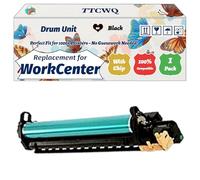 Compatible for Xerox WorkCenter M20 Drum Unit Work for Xerox CopyCentre C20 WorkCenter M20 WorkCenter M20i Printers, with Chip, High Yield 20000 Pages, High-Definition Printing (1 Pack Black)