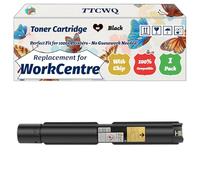 Compatible for Xerox WorkCentre 7120 Toner Cartridge Work for Xerox WorkCentre 7120 WorkCentre 7125 WorkCentre 7220 WorkCentre Printers (1 Pack Black)