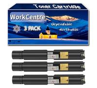 Compatible for Xerox WorkCentre 7120 Toner Cartridge, Work for Xerox WorkCentre 7120 WorkCentre 7125 WorkCentre 7220 WorkCentre Printers (3 Pack Black)