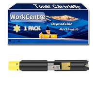 Compatible for Xerox WorkCentre 7120 Toner Cartridge, Work for Xerox WorkCentre 7120 WorkCentre 7125 WorkCentre 7220 WorkCentre Printers (1 Pack Yellow)