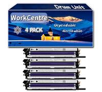 Compatible for Xerox WorkCentre 7220i Drum Unit, Work for Xerox WorkCentre 7120 WorkCentre 7125 WorkCentre 7220 WorkCentre 7220i WorkCentre 7225 WorkCentre Printers (4 Pack Black)