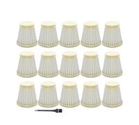 Compatible For Xiaobai，LF-12 Opoway OV-LF12 XC12 XC08 Smart Handheld Vacuum Cleaner Filter Core Element Household Accessories.(15pcs)