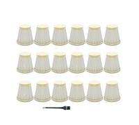 Compatible For Xiaobai，LF-12 Opoway OV-LF12 XC12 XC08 Smart Handheld Vacuum Cleaner Filter Core Element Household Accessories.(18pcs)