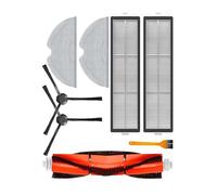 Compatible For Xiaomi D9，Compatible For Dreame Bot L10 Pro，Compatible For Trouver Robot LDS，Vacuum Cleaner Accessories Main Side Brush Mop Hepa Filter (Color : As shown-g)