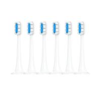 Compatible for Xiaomi Electric Toothbrush Head T300/T500 Mijia DDYS01SKS/MES601/T700 Replacement MES602/604(Clean BU 6 Pcs)